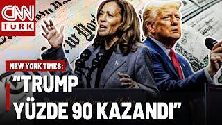 Donald Trump Zafere Çok Yakın Trumpın KAZANDIM Demesi An Meselesi...