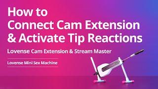 Learn how to connect your Lovense Mini Sex Machine to Cam Extension in this helpful tutorial.