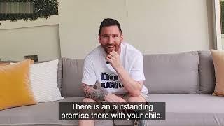 Messi Inter Miami Interview in English FULL