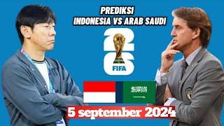 prediksi dan line up timnas indonesia vs arab saudi ronde ke 3 kualifikasi piala dunia 2026