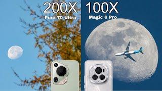 Huawei Pura 70 Ultra Vs Honor Magic 6 Pro Zoom Test Comparison