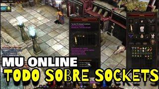 TODO SOBRE SOCKETS ️ Mu Online Season 9  Gameplay Guia Tutorial ACTUALIZADO