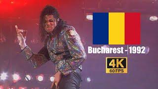 Michael Jackson  Jam - Live in Bucharest October 1st 1992 4K60FPS