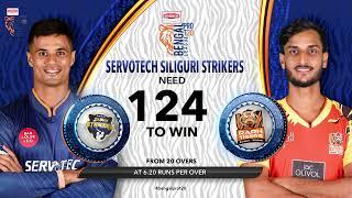 Match Highlights  Rarh Tigers vs. Servotech Siliguri Strikers  Bengal Pro T20