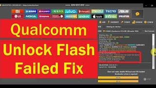 unlock tool firehose does not match this device  writing flash programme fail  unlock tool guide