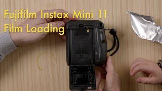 How to Load the Fujifilm Instax Mini 11  Film Loading