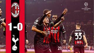 𝑫𝒊́𝒂𝒛 wins the first leg  AC Milan 1-0 Tottenham  Champions League Highlights