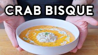 Binging with Babish Crab Bisque from Seinfeld