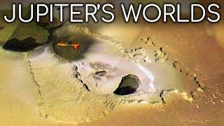 NASAs Stunning Discoveries on Jupiters Largest Moons  Our Solar Systems Moons Supercut