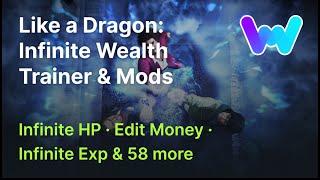 Like a Dragon Infinite Wealth Trainer +61 Mods Infinite HP Edit Money Stealth Mode & 58 More