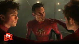 Spider-Man No Way Home 2021 - Peter 1 Peter 2 Peter 3 Scene  Movieclips