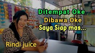 Rindi juice Ombul Bintoro Sing dodol ayu manja mempesona sedia segala juice buah @adventurevlog1