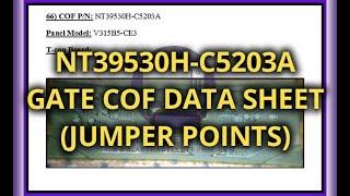 NT39530H C5203A 2 COF Datasheet Jumper - Arshad Electronics