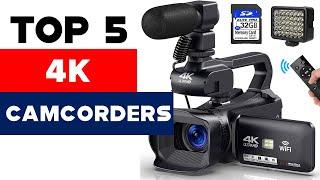 Capture Cinematic Brilliance Top 5 4K Camcorders for Unforgettable Videos in 2023
