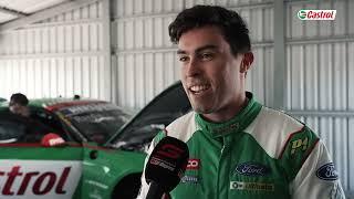 Thomas Randle reacts to first Supercar Gen 3 laps