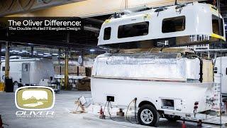 Double-Hulled Fiberglass Camper  The Oliver Difference  Oliver Travel Trailers