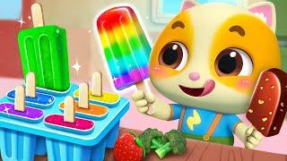 Rainbow Vegetables Song  Learn Colors  Nursery Rhymes & Kids Songs  Mimi and Daddy