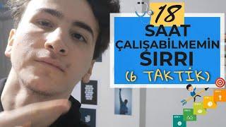 Nasıl 18 Saat Ders Çalışabiliyorum?  Çelik Gibi Disiplinin Sırrı