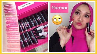 FLORMAR Extreme Matte Lipstick  Swatch & Quick Review  Bahasa Indonesia  DienDiana