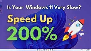 Speed Up Your Windows 11 & Make 4GB RAM Laptop Faster Quickly  10 Best Settings