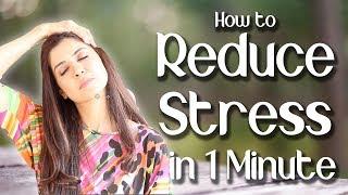 How to Manage Stress  Reduce Stress In 1 Minute - Ghazal Siddique