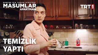 Gülben etrafı temizleyince rahatladı - Masumlar Apartmanı Özel Sahneler