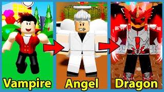 I Became A Level 999999 HERO In Roblox