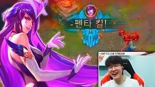  FAKER gets a PENTAKILL with Syndra ► LOL 1v5 Moments 