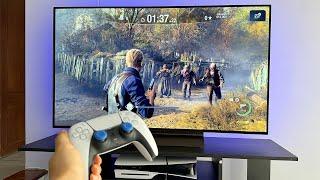 Resident  Evil 4 Remake PS5 Slim Gameplay 4K 60 Fps Hdr  LG OLED C4 Best Oled Gaming TV