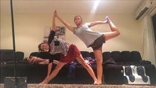 THE YOGA CHALLENGE - UNTALENTED STUPIDEST TWINS