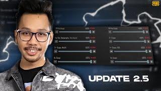 UPDATE 2.5 SENSITIVITAS BANG ALEX TERBARU 2023 No Recoil  Sensitivitas PUBG Mobile Terbaik