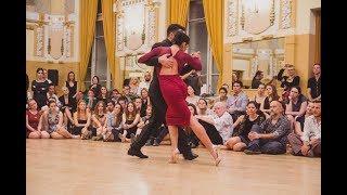 Jonathan Saavedra y Clarisa Aragon @Bratislava Tango Festival 2017  - Juan DArienzo - Fibras  25