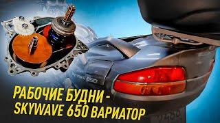 РАБОЧИЕ БУДНИ -  SKYWAVE 650 ВАРИАТОР