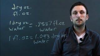 How to Calculate Solid Ounces to Fluid Ounces  Math Conversions