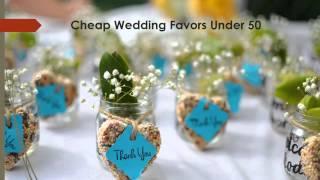 Cheap Wedding Favors