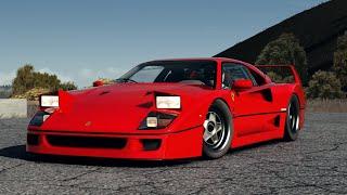 INSANE SOUND MOD  Ferrari F40  POV Drive & Review  Assetto Corsa