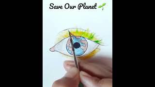 Save Our Planet  #shorts #art #viral #saveplanet