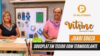 Vitrine Aprenda e Faça  Dublagem de Tecido com Juari Souza