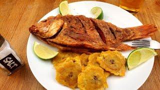 Pescado Frito .  Fácil y Pocos Ingredientes 