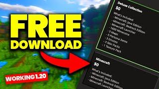 How to Get Minecraft for Free 2023 & 2024 Download Minecraft for Free on PC