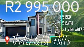 5 Bed House for sale  Gauteng  Centurion  Thatchfield Hills Estate  R2 995 000