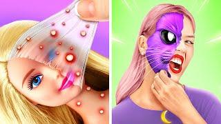 Barbie Was Kicked Out Of Party  *Scary Transformation From Doll To Monster*