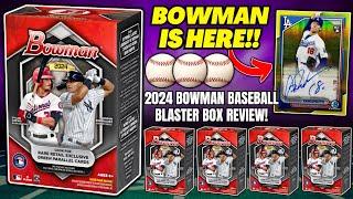 *SICK RETAIL HITS 2024 BOWMAN BASEBALL BLASTER BOX REVIEW️