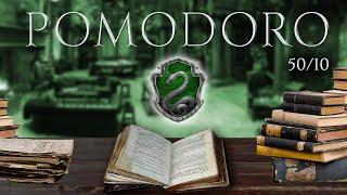 SLYTHERIN  POMODORO Study Session 5010 - Harry Potter Ambience  Focus Relax & Study in Hogwarts