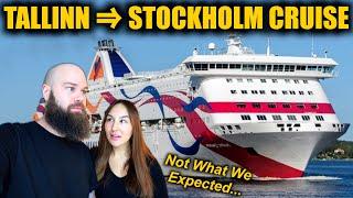 TALLINK SILJA BALTIC QUEEN Review  Cruise from TALLINN to STOCKHOLM  Ferry Vlog With Prices