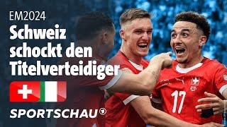 Schweiz – Italien Highlights EM 2024 Achtelfinale  Sportschau Fußball