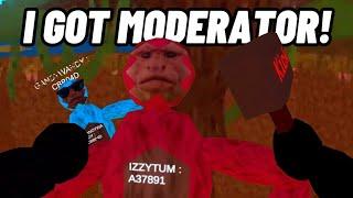 I Got MODERATOR In Monkeys Place