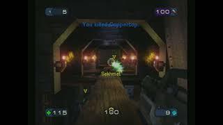 Unreal Championship Xbox Bot Deathmatch Gameplay -No Commentary-