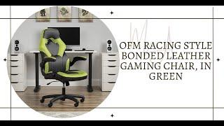 OFM Racing Style Bonded Leather Gaming Chair Review