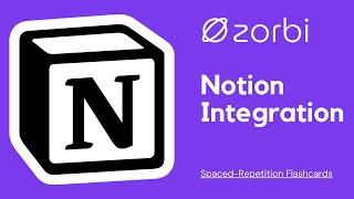 Zorbi - Turn Notion Notes into Flashcards Spaced-Repetition